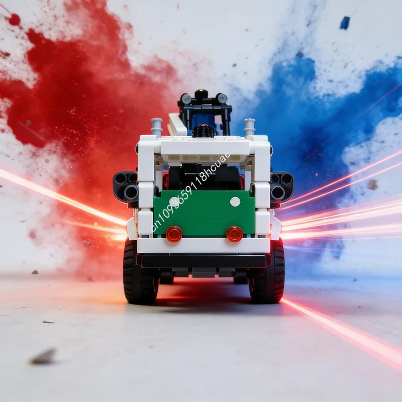 251pcs MOC Technical 5 Wide Transporter Model Building Blocks Christmas Gift Architecture DIY Toy Creative Idea Education
251pcs MOC Technical 5 Wide Transporter Model Building Blocks Christmas Gift Architecture DIY Toy Creative Idea Education