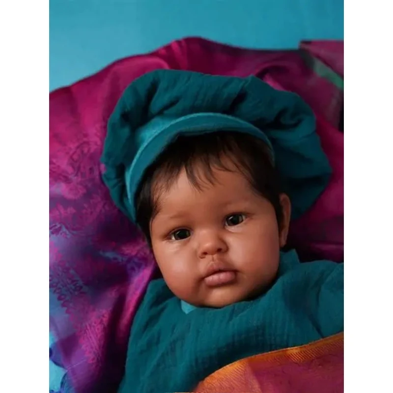 24inch Dark Skin Reborn Doll Kit Ellie DIY Doll Parts with Black Curly Hair Unfinished DIY Doll Kit
24inch Dark Skin Reborn Doll Kit Ellie DIY Doll Parts with Black Curly Hair Unfinished DIY Doll Kit