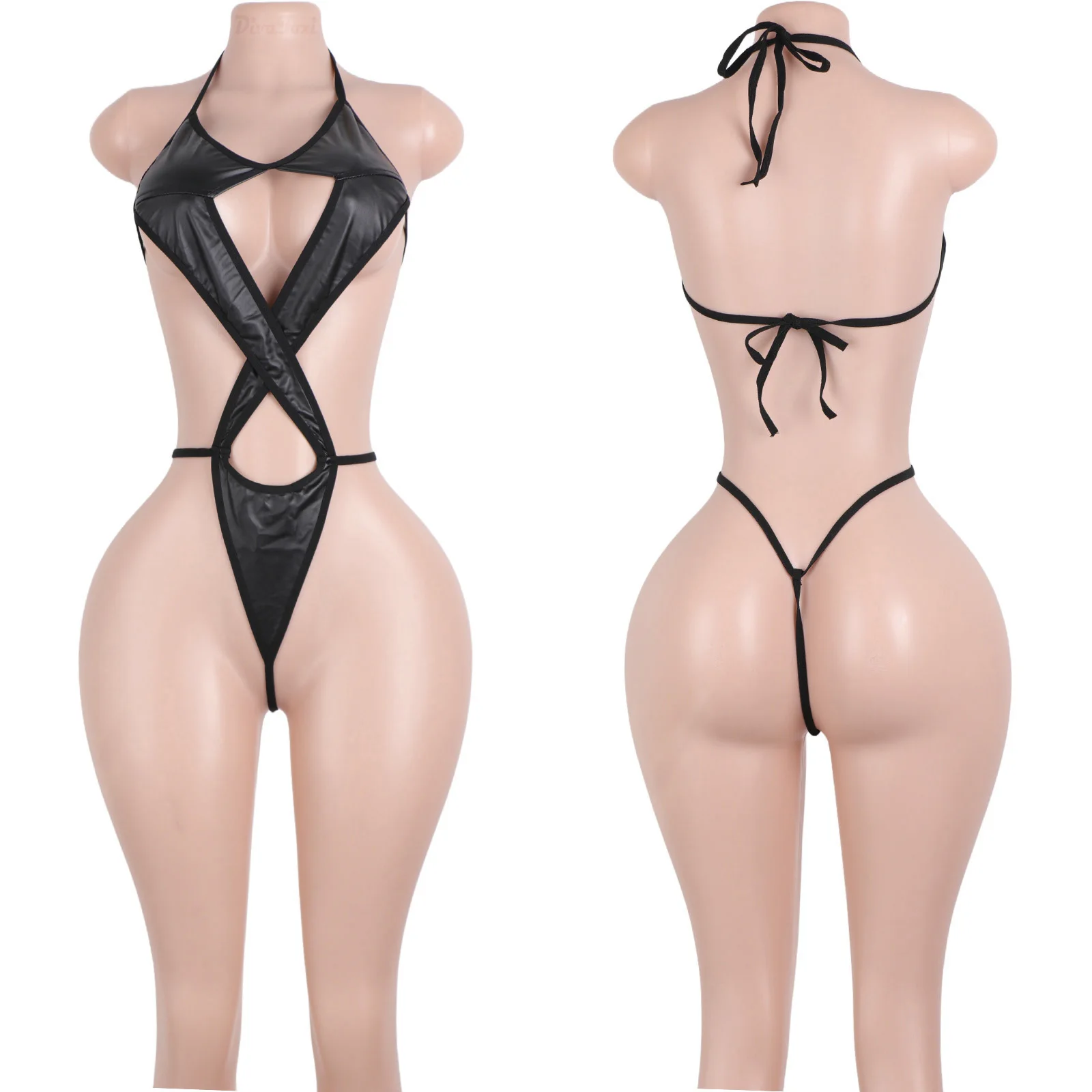 Exotic Thong Bikini Dancewear for Women with Mesh Inserts Adjustable Straps Sexy Lingerie Bodysuit for Stripper Bottle Girl
Exotic Thong Bikini Dancewear for Women with Mesh Inserts Adjustable Straps Sexy Lingerie Bodysuit for Stripper Bottle Girl