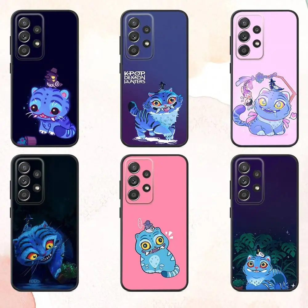Phone Case For Samsung S25,S24,S21,S22,S23,S30,Ultra,S20,Plus,Fe,Lite,Note,10,9,5G KPop D-Demon H-Hunters Tiger Black Cover 
Phone Case For Samsung S25,S24,S21,S22,S23,S30,Ultra,S20,Plus,Fe,Lite,Note,10,9,5G KPop D-Demon H-Hunters Tiger Black Cover