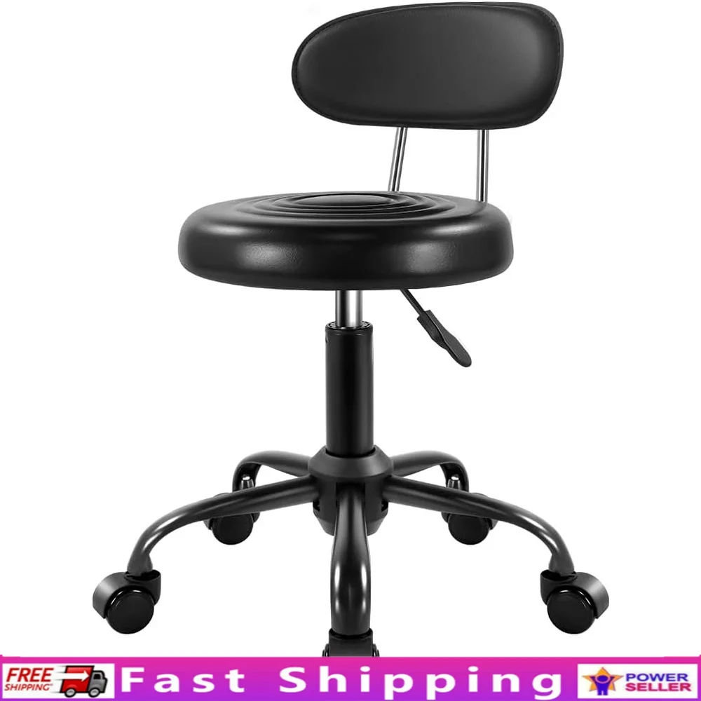 Height Adjustable PU Leather Rolling Stool with Wheels 360 Swivel Chair Home Office Spa Salon
Height Adjustable PU Leather Rolling Stool with Wheels 360 Swivel Chair Home Office Spa Salon
