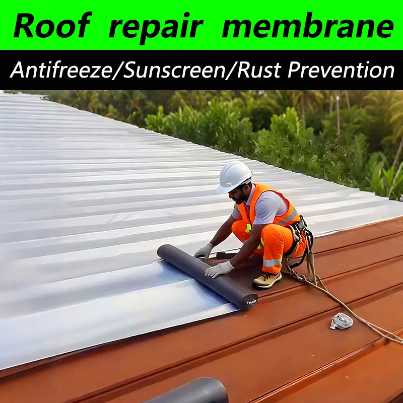Self-Adhesive Waterproof Roof Tape, Wide Roll for Large Area Repair & Crack Sealing, Peel and Stick, Anti-Rust, Weather Resistan
Self-Adhesive Waterproof Roof Tape, Wide Roll for Large Area Repair & Crack Sealing, Peel and Stick, Anti-Rust, Weather Resistan