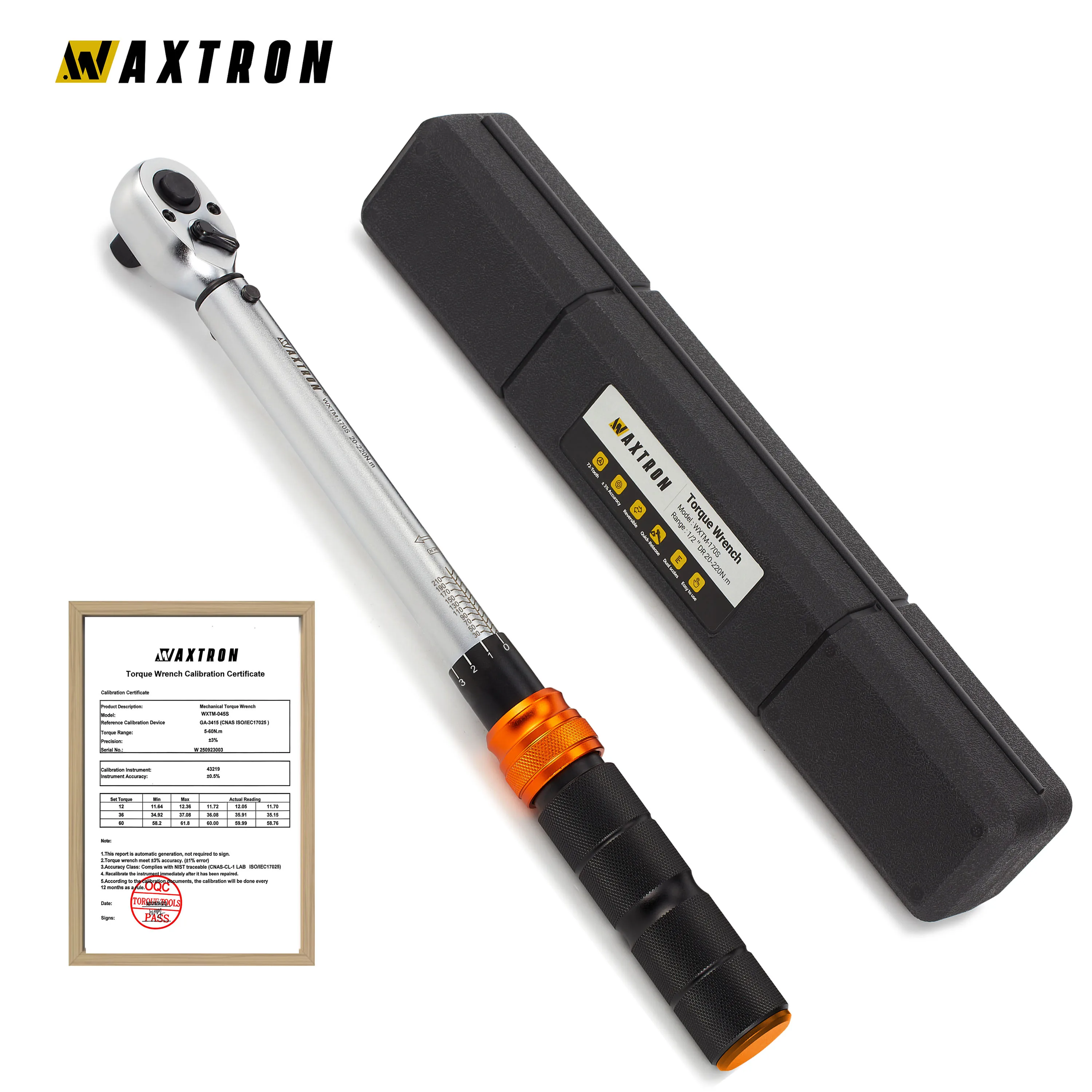 Waxtron 1/4'' 3/8'' 1/2'' Torque Wrench 1-220N.m Adjustable Torque Spanner For Bicycle Bike Motorcycle Auto Click Torque Wrench
Waxtron 1/4'' 3/8'' 1/2'' Torque Wrench 1-220N.m Adjustable Torque Spanner For Bicycle Bike Motorcycle Auto Click Torque Wrench