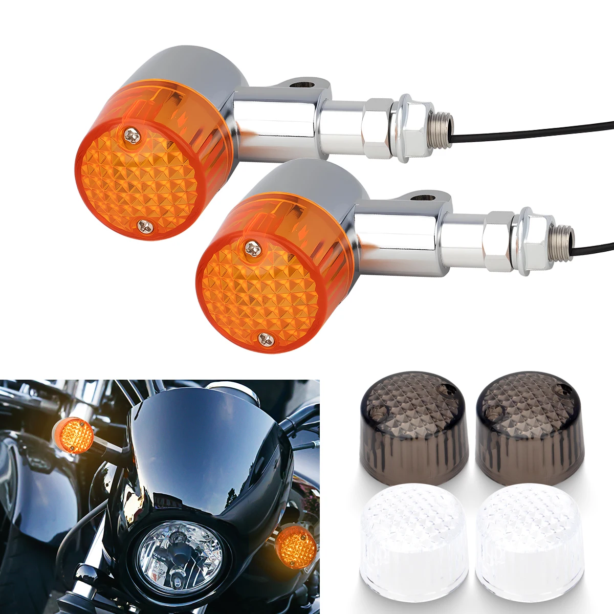 2PCS Motorcycle LED Turn Signal Light Universal DRL Amber Yellow Flowing Blinker Indicator Motorcycle Flashing Light Tail Lamp
2PCS Motorcycle LED Turn Signal Light Universal DRL Amber Yellow Flowing Blinker Indicator Motorcycle Flashing Light Tail Lamp