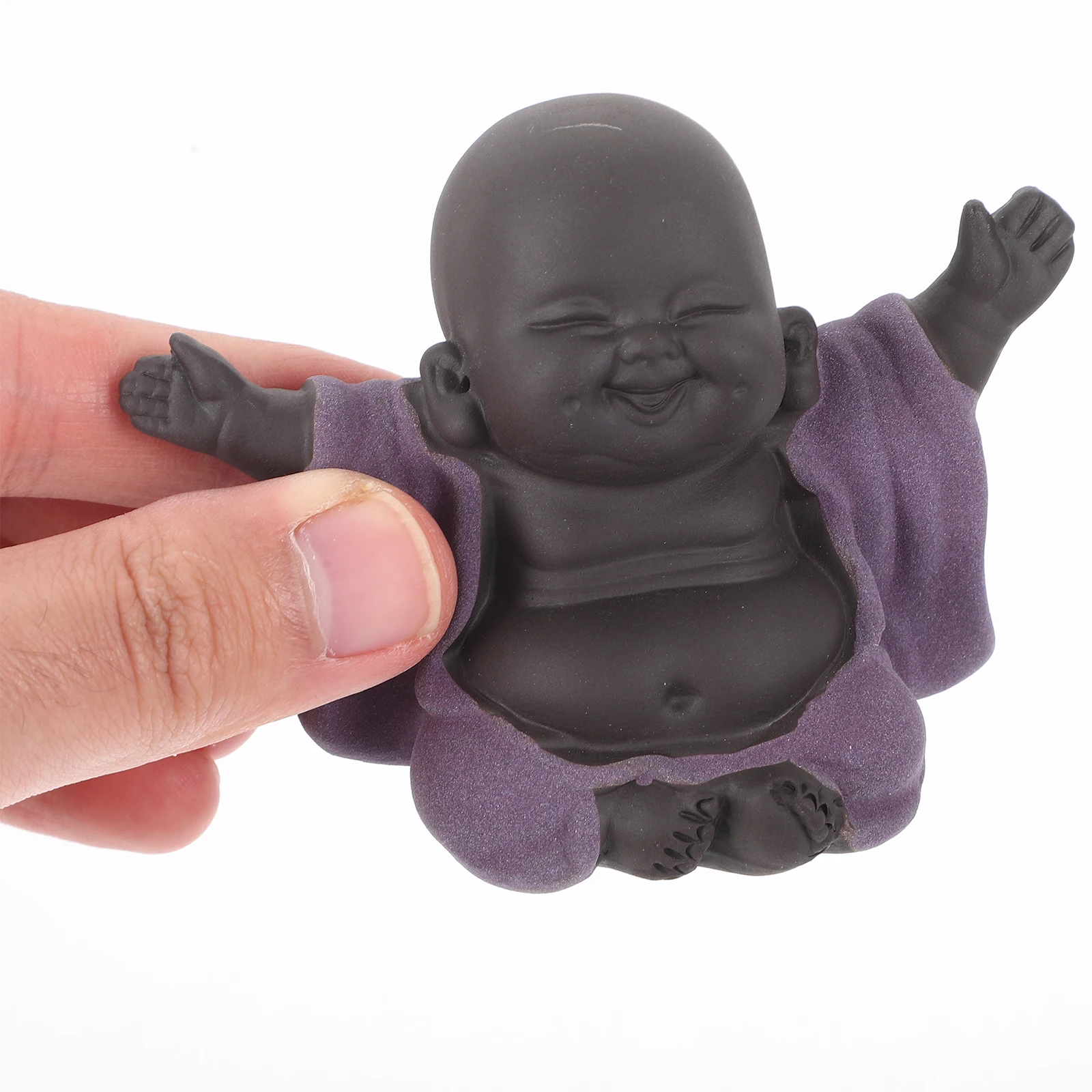Creative Desktop Purple Sands Buddha Statue Mini Tea Pet Ornament Home Office Decor Retro Craft Adornment Chinese
Creative Desktop Purple Sands Buddha Statue Mini Tea Pet Ornament Home Office Decor Retro Craft Adornment Chinese