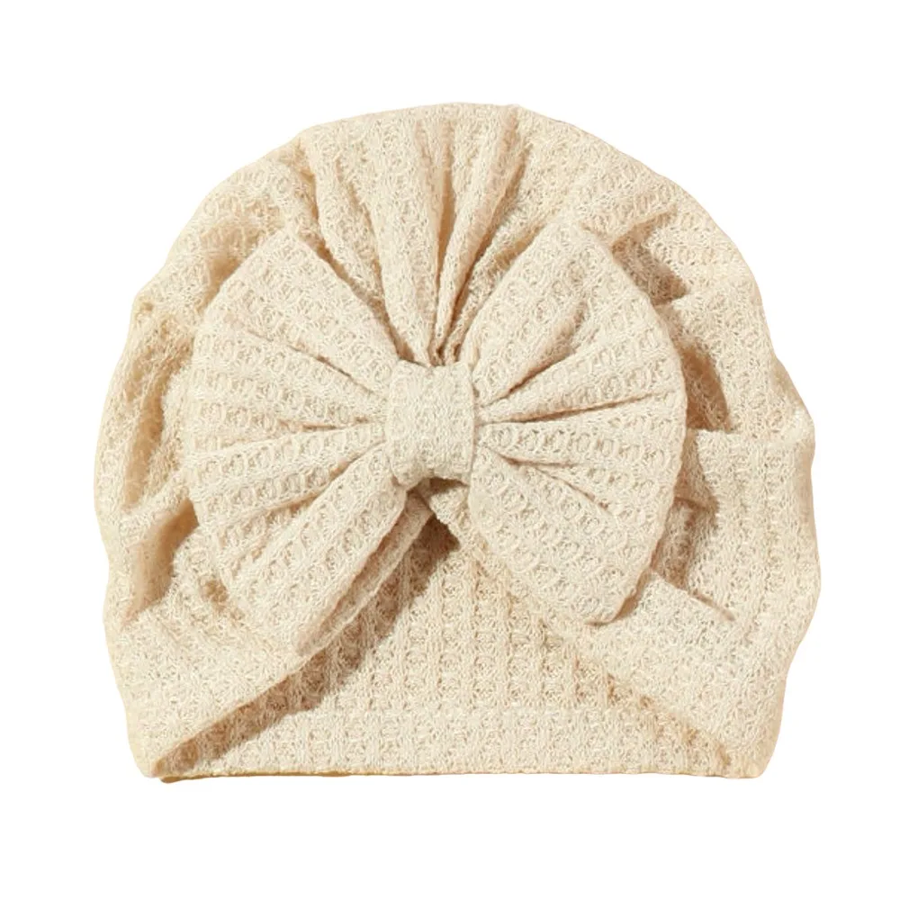 Solid Color Baby Hat Big Bow Decor Elastic Fit Newborn Head Wrap Soft Knotted Design Kids Bow Cap
Solid Color Baby Hat Big Bow Decor Elastic Fit Newborn Head Wrap Soft Knotted Design Kids Bow Cap