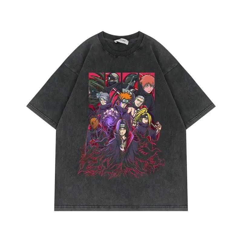 Мужские футболки Наруто Учиха с аниме-принтом, винтажная стираная футболка с короткими рукавами, женская одежда большого размера в стиле Харадзюку Y2k, топы, уличная одежда
Мужские футболки Наруто Учиха с аниме-принтом, винтажная стираная футболка с короткими рукавами, женская одежда большого размера в стиле Харадзюку Y2k, топы, уличная одежда