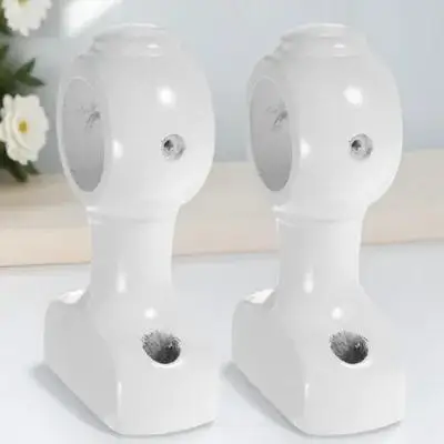 2pcs Curtain Rod Brackets Heavy Duty Wooden Holders Wall Mounting Smooth Finish Living Room Bedroom Office Use Replacement
2pcs Curtain Rod Brackets Heavy Duty Wooden Holders Wall Mounting Smooth Finish Living Room Bedroom Office Use Replacement