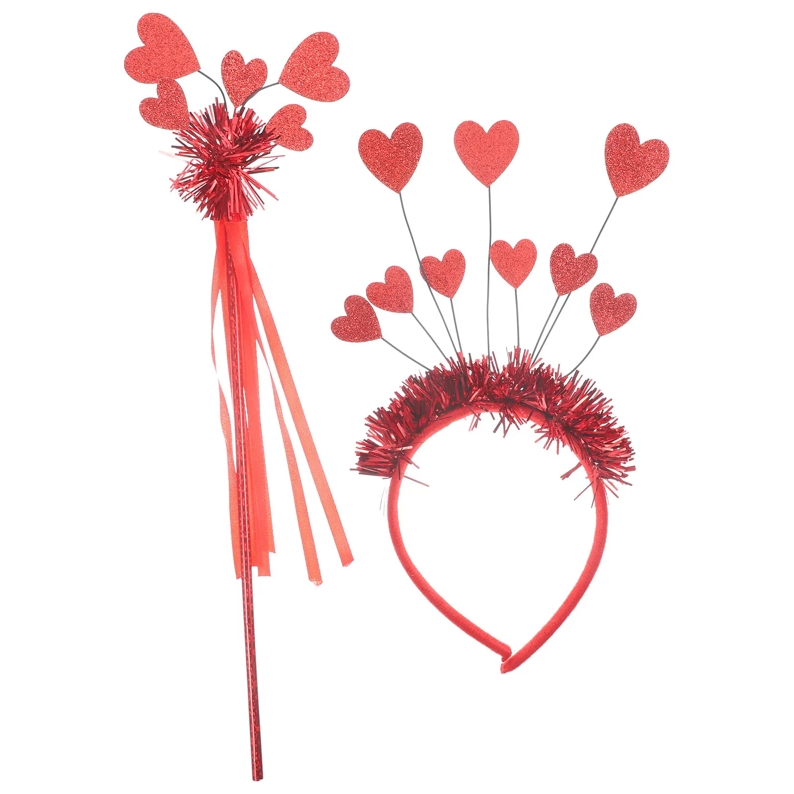 1 set Heart Headb Valentine's Day Red Heart Shaped Hairb s for Girls Party Cosplay Special Occasions Bright Color
1 set Heart Headb Valentine's Day Red Heart Shaped Hairb s for Girls Party Cosplay Special Occasions Bright Color