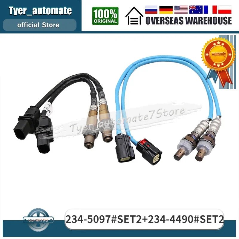 Upstream & Downstream Lambda Sensor Oxygen Sensor O2 Sensor 234-5097 234-4490 For 2011-2014 Ford Mustang 5.0L 5.4L 5.8L
Upstream & Downstream Lambda Sensor Oxygen Sensor O2 Sensor 234-5097 234-4490 For 2011-2014 Ford Mustang 5.0L 5.4L 5.8L