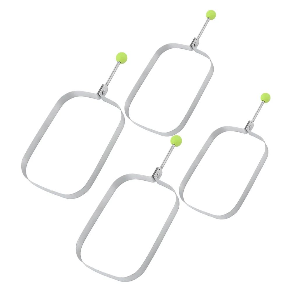 4 Pcs Griddle Mille Layer Circle Mold Ring Creative Egg Form Pancakes Fried Molds Stainless Steel Eggs
4 Pcs Griddle Mille Layer Circle Mold Ring Creative Egg Form Pancakes Fried Molds Stainless Steel Eggs