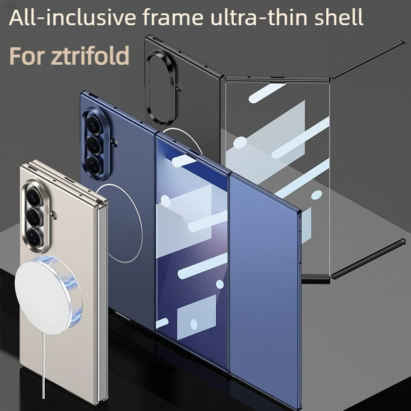 Чехол для телефона Samsung Z Tri-Fold с магнитным кольцом, пленка, встроенный ZTri-Fold, все включено, защитный чехол для телефона Magsafe
Чехол для телефона Samsung Z Tri-Fold с магнитным кольцом, пленка, встроенный ZTri-Fold, все включено, защитный чехол для телефона Magsafe