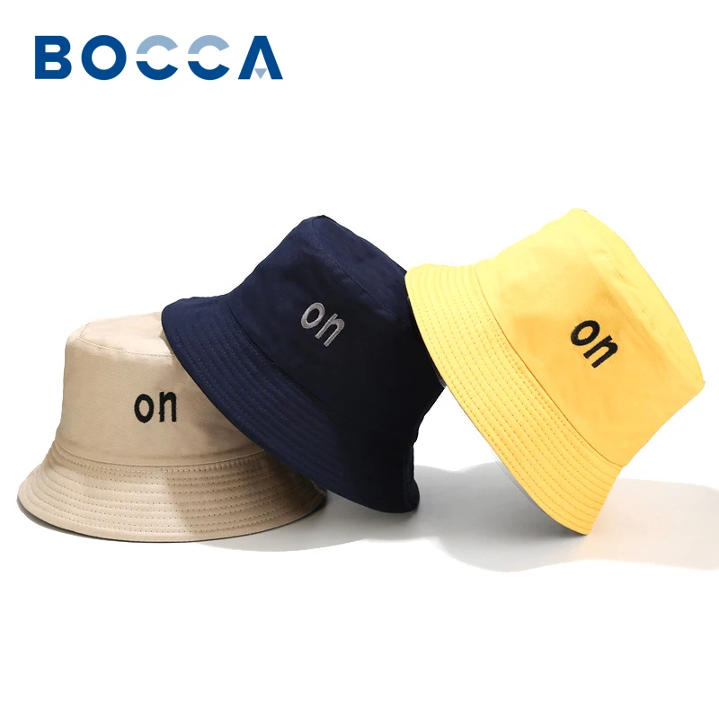 Bocca Letter Embroidery Bucket Hat Reversible Bucket Hats Cotton Fisherman Hat Foldable Solid Color Cap Unisex Outdoor
Bocca Letter Embroidery Bucket Hat Reversible Bucket Hats Cotton Fisherman Hat Foldable Solid Color Cap Unisex Outdoor