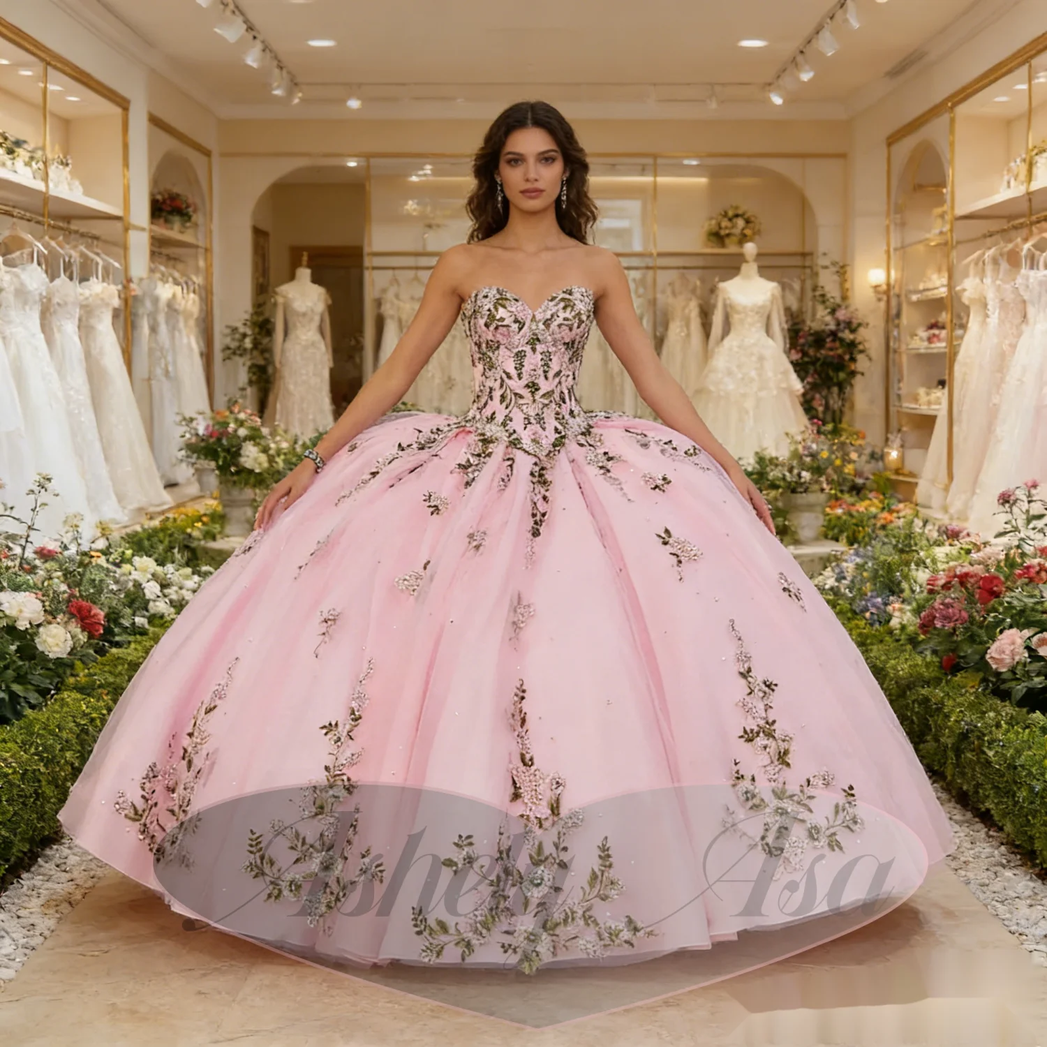 NA263 Customized Pink Princess 15 16 Year Girl Quinceanera Dresses Applique Puffy Birthday Party Dress Special Occasion Wear
NA263 Customized Pink Princess 15 16 Year Girl Quinceanera Dresses Applique Puffy Birthday Party Dress Special Occasion Wear