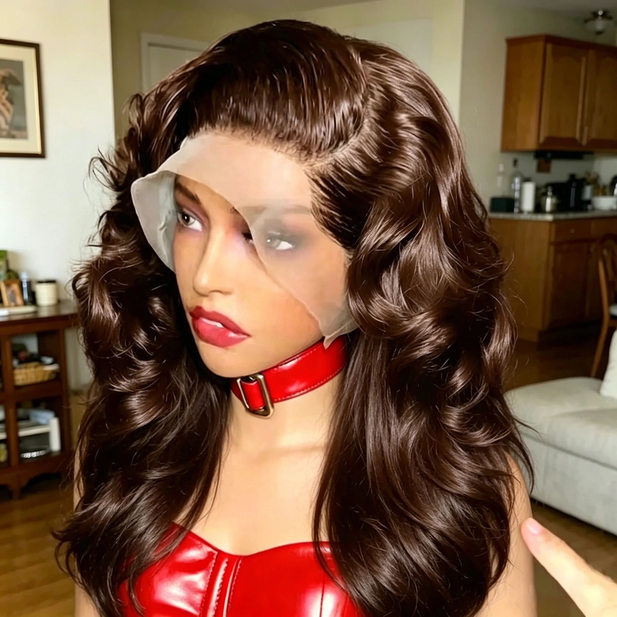 4# Colored 13X6 Hd Lace Frontal Wig Chocolate Brown Human Hair Wigs Body Wave Lace Front Wigs Pre Plucked Brazilian For Black Women 36 Inch
4# Colored 13X6 Hd Lace Frontal Wig Chocolate Brown Human Hair Wigs Body Wave Lace Front Wigs Pre Plucked Brazilian For Black Women 36 Inch