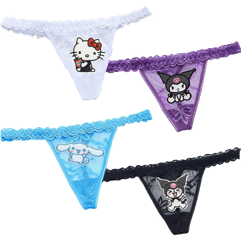 Kawaii Hello Kitty женское нижнее белье европейские и американские открытые ягодицы низкая талия сексуальные женские стринги забавное нижнее белье оптовая продажа
Kawaii Hello Kitty женское нижнее белье европейские и американские открытые ягодицы низкая талия сексуальные женские стринги забавное нижнее белье оптовая продажа