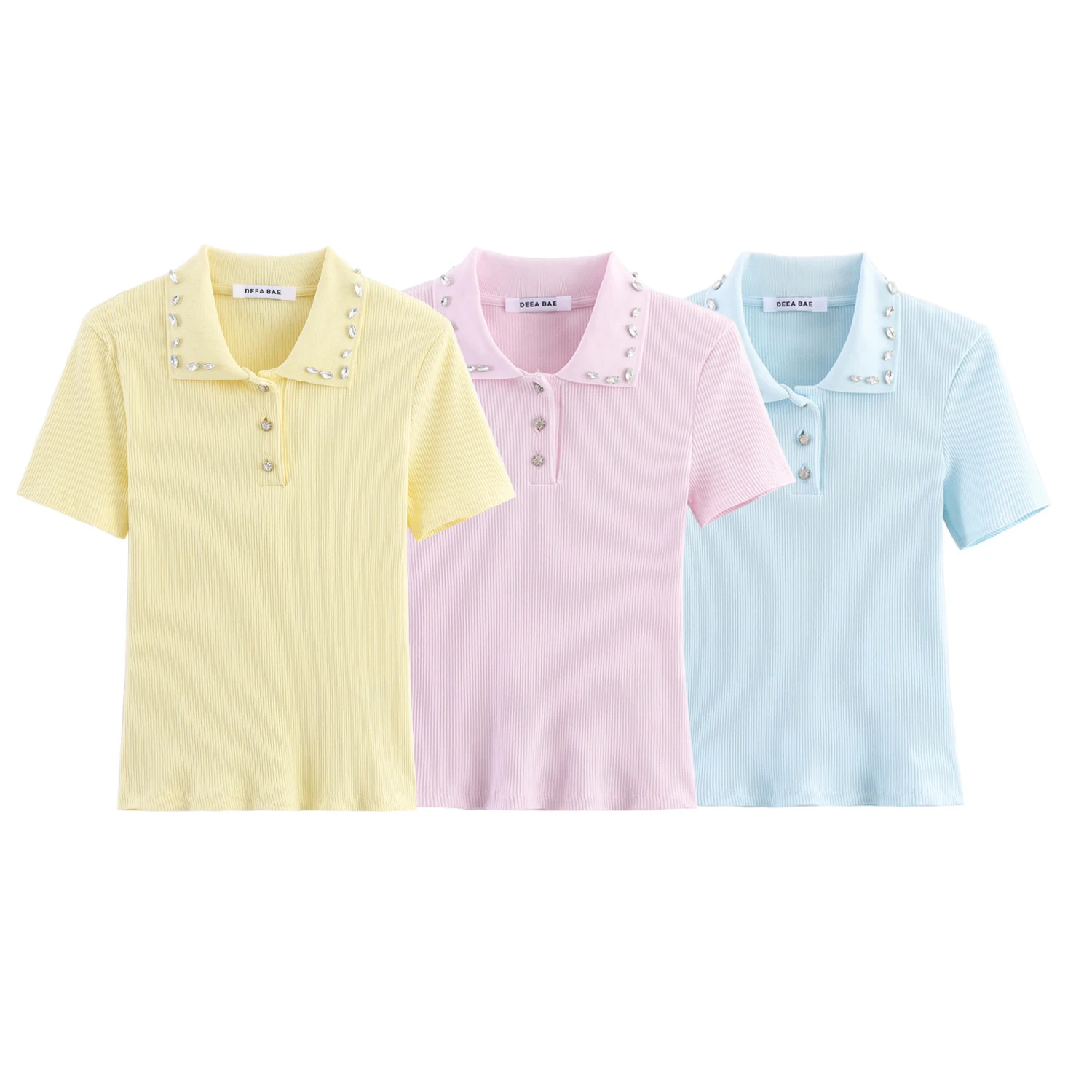 Новая осенняя женская одежда 2025 года, милая и модная темпераментная рубашка-поло с ювелирным воротником в рубчик, трикотажная футболка
Новая осенняя женская одежда 2025 года, милая и модная темпераментная рубашка-поло с ювелирным воротником в рубчик, трикотажная футболка