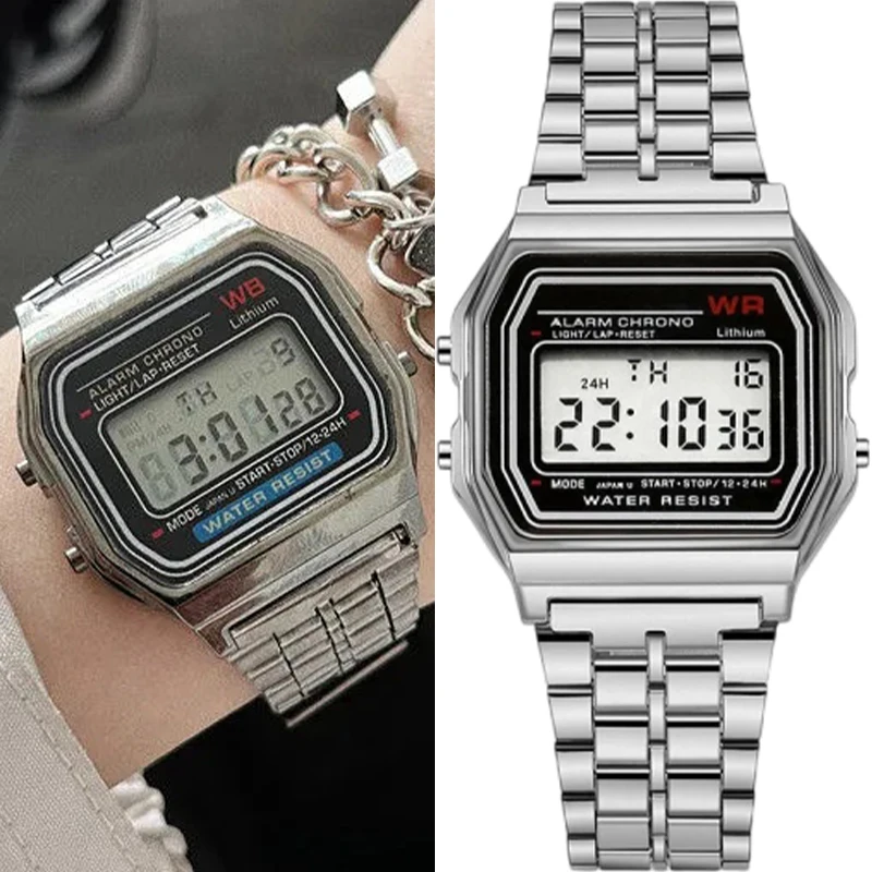 New Digital LED Watch for Men Women Fashion Wristwatch Multifunction Alarm Electronic Clocks Simple Business Silicone Watches
New Digital LED Watch for Men Women Fashion Wristwatch Multifunction Alarm Electronic Clocks Simple Business Silicone Watches