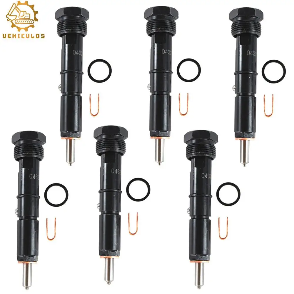 0432133864 VEHICULOS 6PCS 12 mm Fuel Injectors 12 Valve For 300 Marine 94-98 Dodge 5.9L Cummins 50HP Screw Ring New
0432133864 VEHICULOS 6PCS 12 mm Fuel Injectors 12 Valve For 300 Marine 94-98 Dodge 5.9L Cummins 50HP Screw Ring New