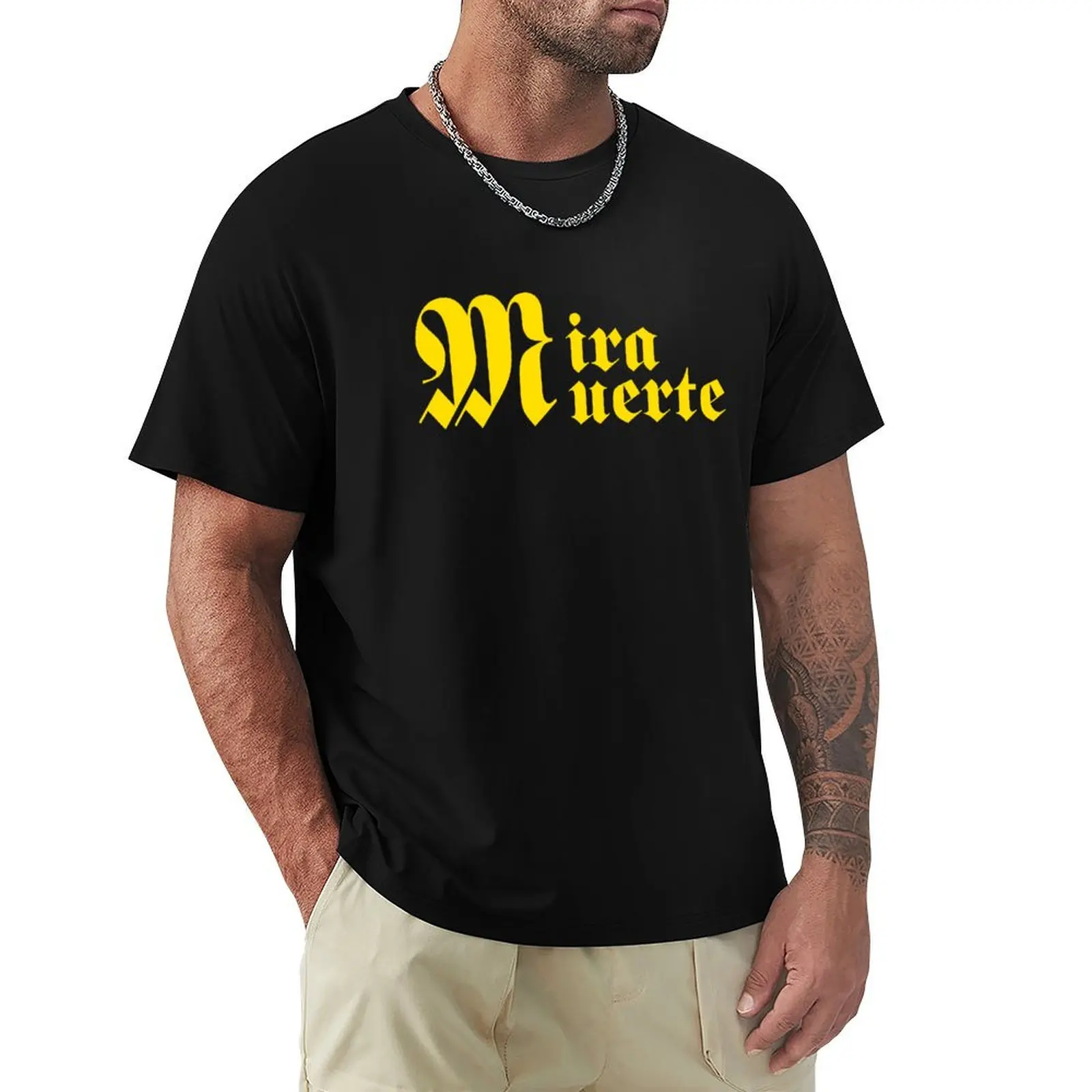 Logo MiraMuerte T-Shirt cotton man t-shirts tshirts personalised mens graphic t-shirts big and tall
Logo MiraMuerte T-Shirt cotton man t-shirts tshirts personalised mens graphic t-shirts big and tall