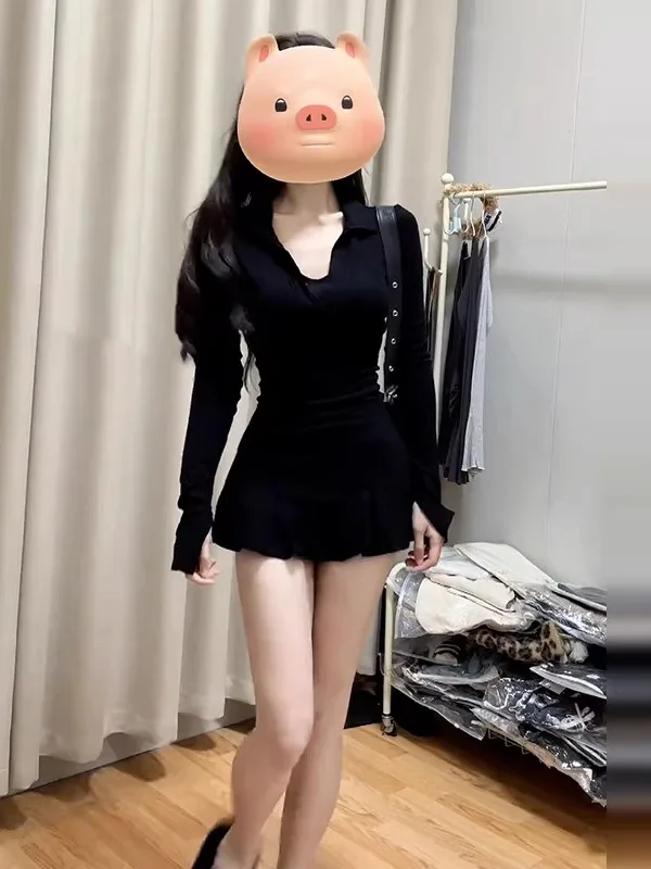 Корейский комплект: укороченный топ и юбка А-силуэта для женщин, зимний, модный, облегающий, с зауженной талией, повседневный, с воротником
Корейский комплект: укороченный топ и юбка А-силуэта для женщин, зимний, модный, облегающий, с зауженной талией, повседневный, с воротником