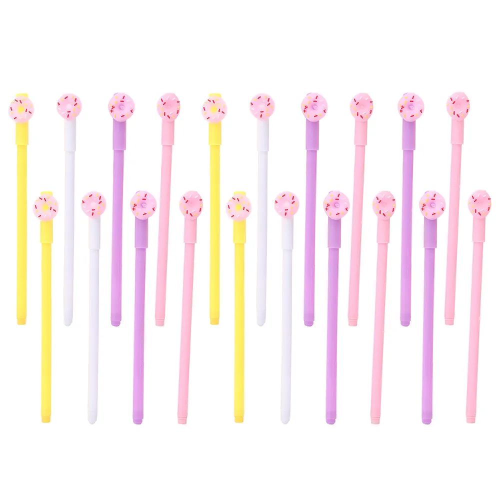 20Pcs Fun Donut Gel Pen Premium Gel Ink Pen for Students School Office Workers Smooth Flow No Leakage Refillable Creative
20Pcs Fun Donut Gel Pen Premium Gel Ink Pen for Students School Office Workers Smooth Flow No Leakage Refillable Creative