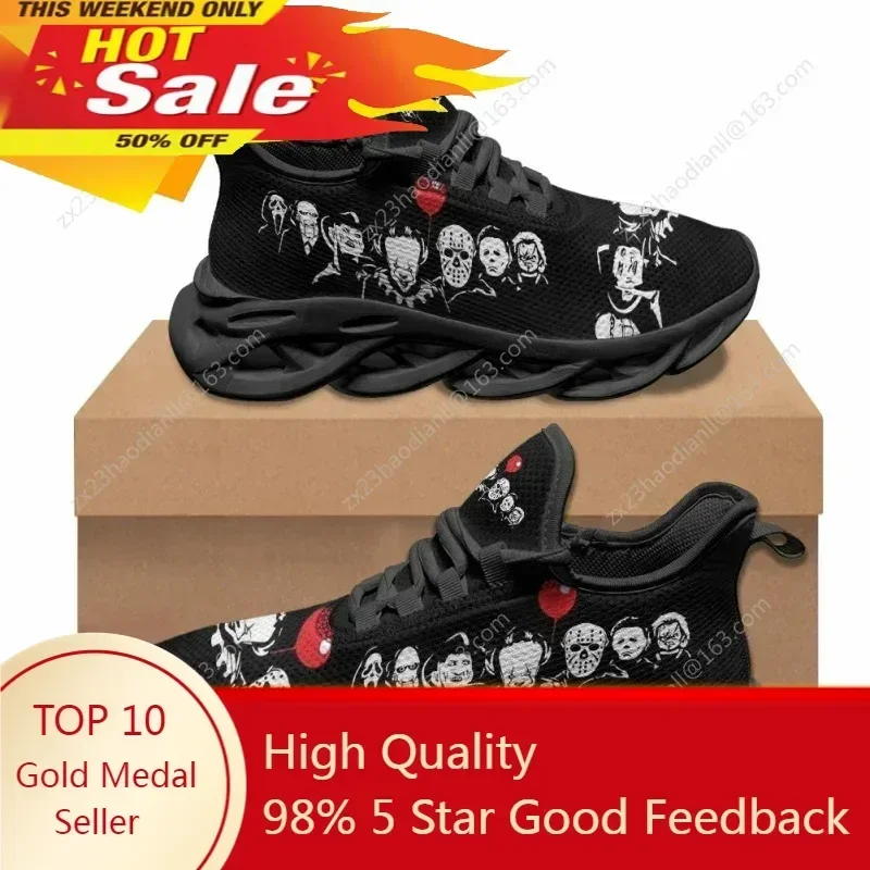 Horror Movie Design Casual Flat Shoes Fashion Trend Classic Sneakers Outdoor Non-slip Wear-resistant Running Shoes
Horror Movie Design Casual Flat Shoes Fashion Trend Classic Sneakers Outdoor Non-slip Wear-resistant Running Shoes