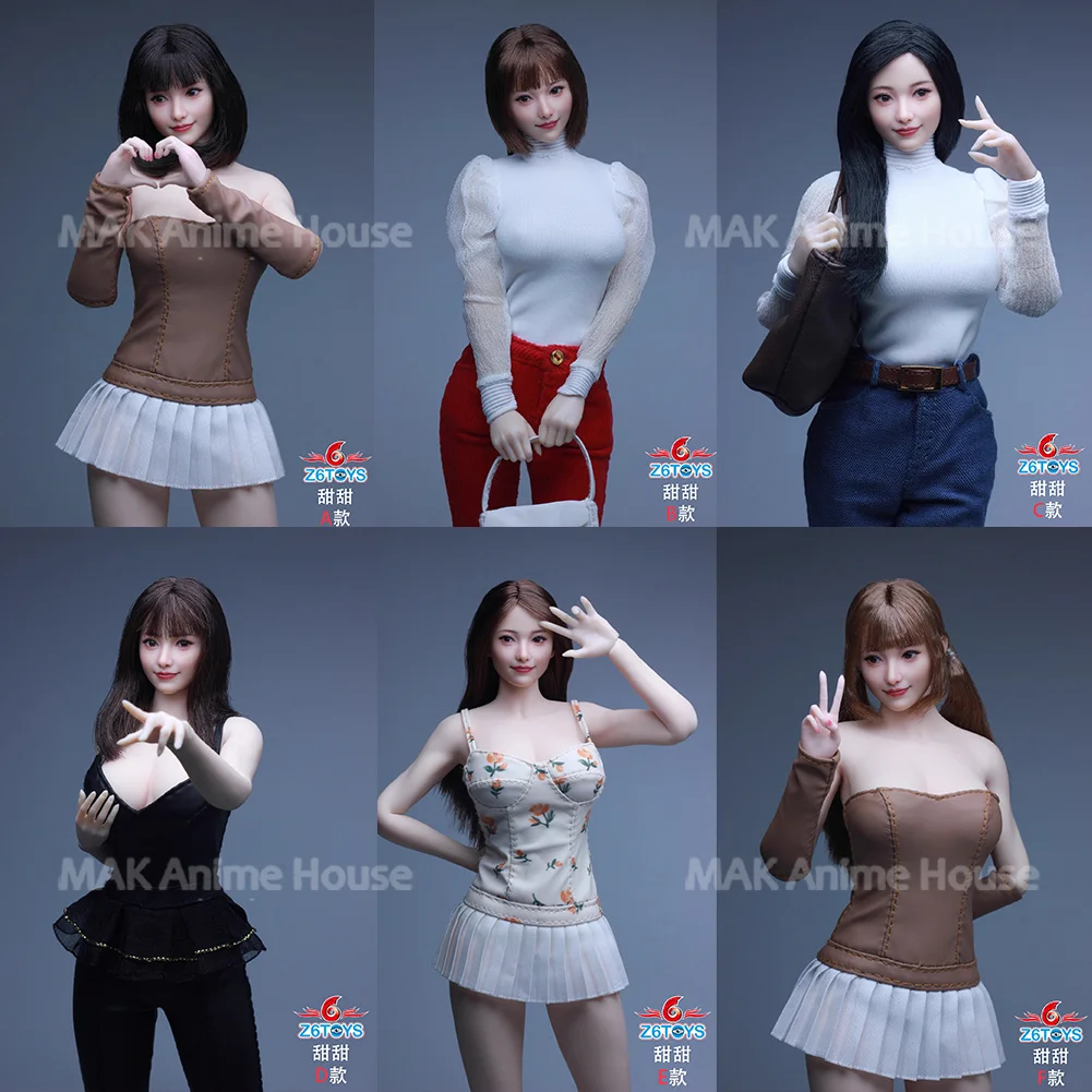 Z6TOYS ZC021 1/6 масштаб азиатская милая улыбка девушка подвижные глаза голова резьба модель подходит для 12 дюймов женщина-солдат фигурка тела
Z6TOYS ZC021 1/6 масштаб азиатская милая улыбка девушка подвижные глаза голова резьба модель подходит для 12 дюймов женщина-солдат фигурка тела