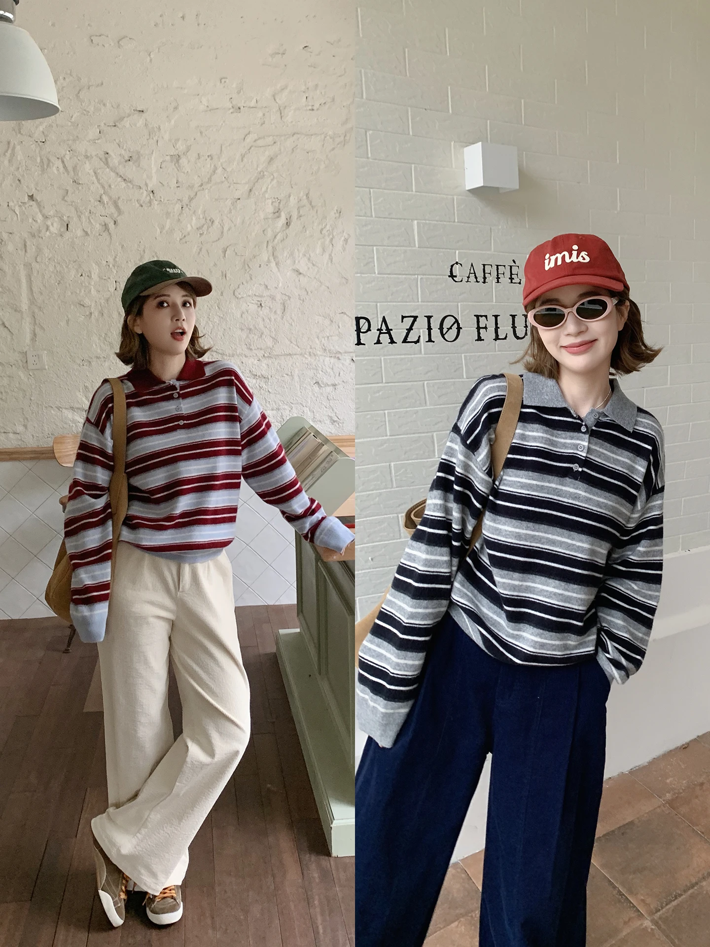 ELINSU Casual Striped Long Sve Knitted Sweater Women's Loose Fit Overhead Sle Autumn Winter New Arrival Versatile Sweater
ELINSU Casual Striped Long Sve Knitted Sweater Women's Loose Fit Overhead Sle Autumn Winter New Arrival Versatile Sweater