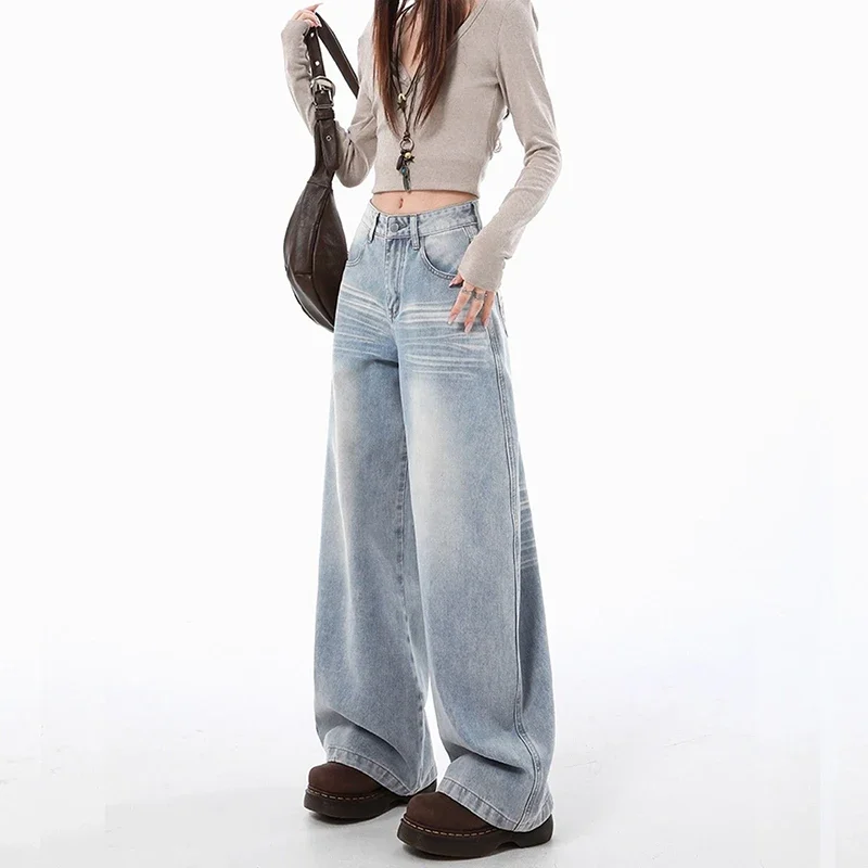 2025 женские прямые джинсы с высокой талией, женские винтажные мешковатые джинсовые брюки, шикарные дизайнерские однотонные тонкие брюки для девочек
2025 женские прямые джинсы с высокой талией, женские винтажные мешковатые джинсовые брюки, шикарные дизайнерские однотонные тонкие брюки для девочек