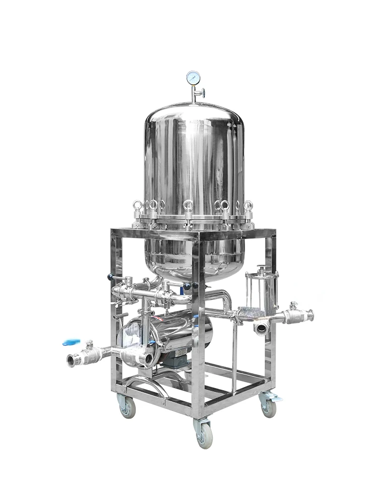 For Vertical Kieselguhr Filter Liquor Filter Separator Automatic White Rice Wine Fruit Wine Coconut Juice Filtering Equipment
For Vertical Kieselguhr Filter Liquor Filter Separator Automatic White Rice Wine Fruit Wine Coconut Juice Filtering Equipment