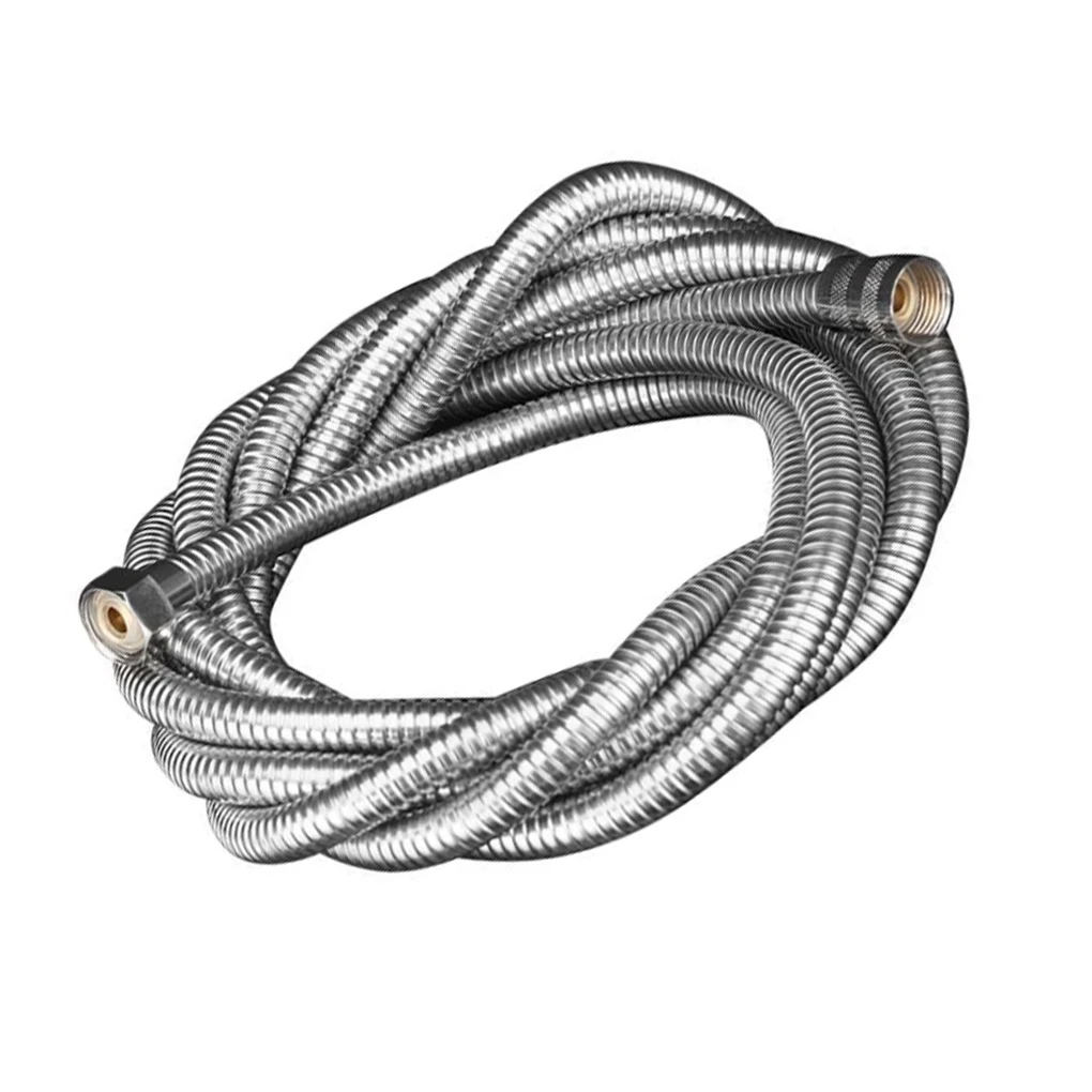 Flexible Shower Hose Stainless Steel Water Pipe Bathroom Soft Tube Accessories 2m
Flexible Shower Hose Stainless Steel Water Pipe Bathroom Soft Tube Accessories 2m