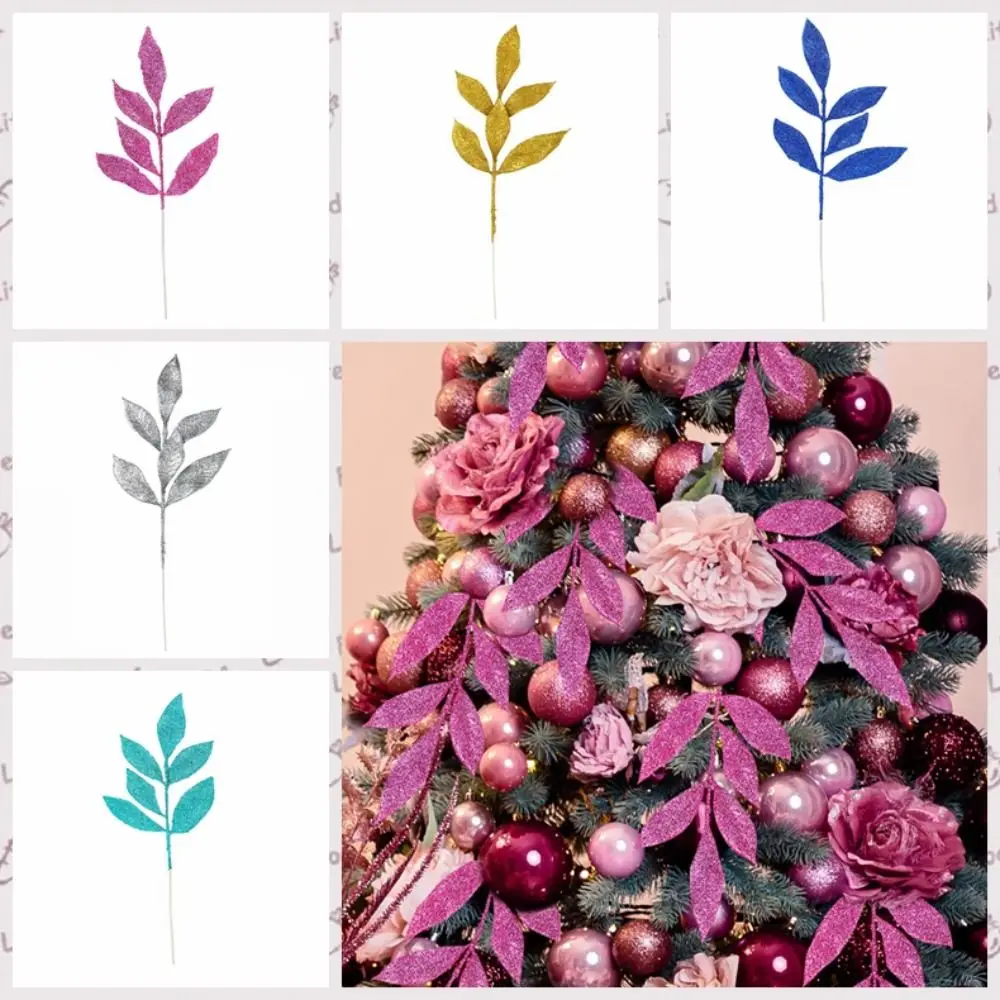 10Pcs Olive Leaves Artificial Glitter Leaves Simulation with Sequins Fake Plant Leaf Branches DIY Multipurpose
10Pcs Olive Leaves Artificial Glitter Leaves Simulation with Sequins Fake Plant Leaf Branches DIY Multipurpose