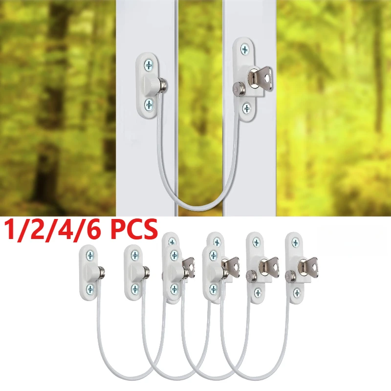 1/2/4/6Pcs Safety Baby Window Lock Children's Lockers Door Lock Children's Protection Limiter For Window Door Restrictor
1/2/4/6Pcs Safety Baby Window Lock Children's Lockers Door Lock Children's Protection Limiter For Window Door Restrictor