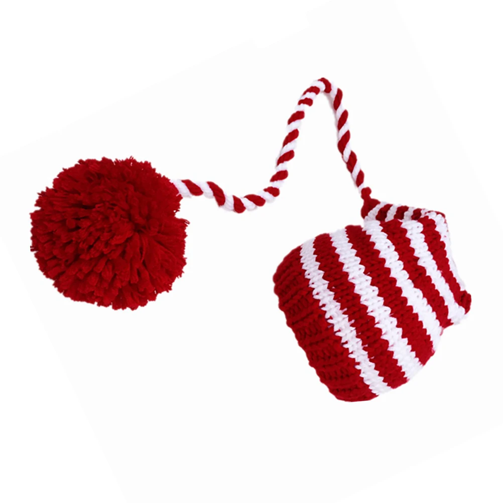 Lovely Baby Handmade Hat Long Tail Ball Photography Props Newborn 0-2 Months Red White One Size Fits Infant Costume Accessory 
Lovely Baby Handmade Hat Long Tail Ball Photography Props Newborn 0-2 Months Red White One Size Fits Infant Costume Accessory