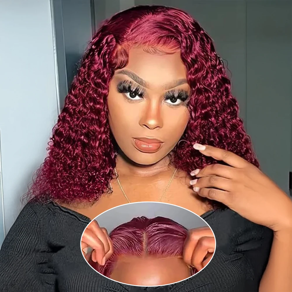 13x4 Glueless Human Hair Wig Wear And Go Bob No Glue Wigs Brazilian Hair 99J Burgundy 7x5 Short Bob Wig 100 Human Hair For Women
13x4 Glueless Human Hair Wig Wear And Go Bob No Glue Wigs Brazilian Hair 99J Burgundy 7x5 Short Bob Wig 100 Human Hair For Women