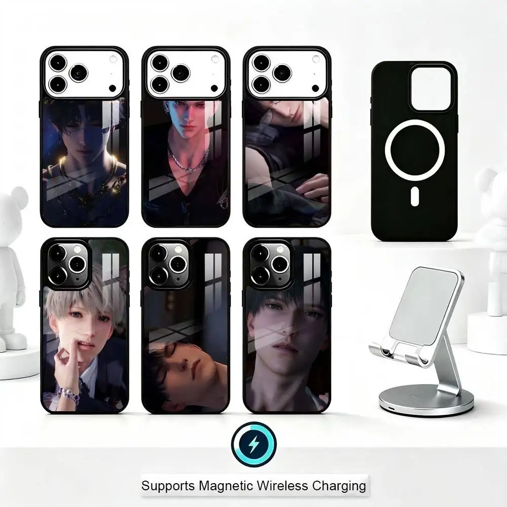 Love and Deepspace Phone Case For iPhone17,16,15,14,13,12,11 Plus,Pro Compatible with magnetic wireless charging
Love and Deepspace Phone Case For iPhone17,16,15,14,13,12,11 Plus,Pro Compatible with magnetic wireless charging