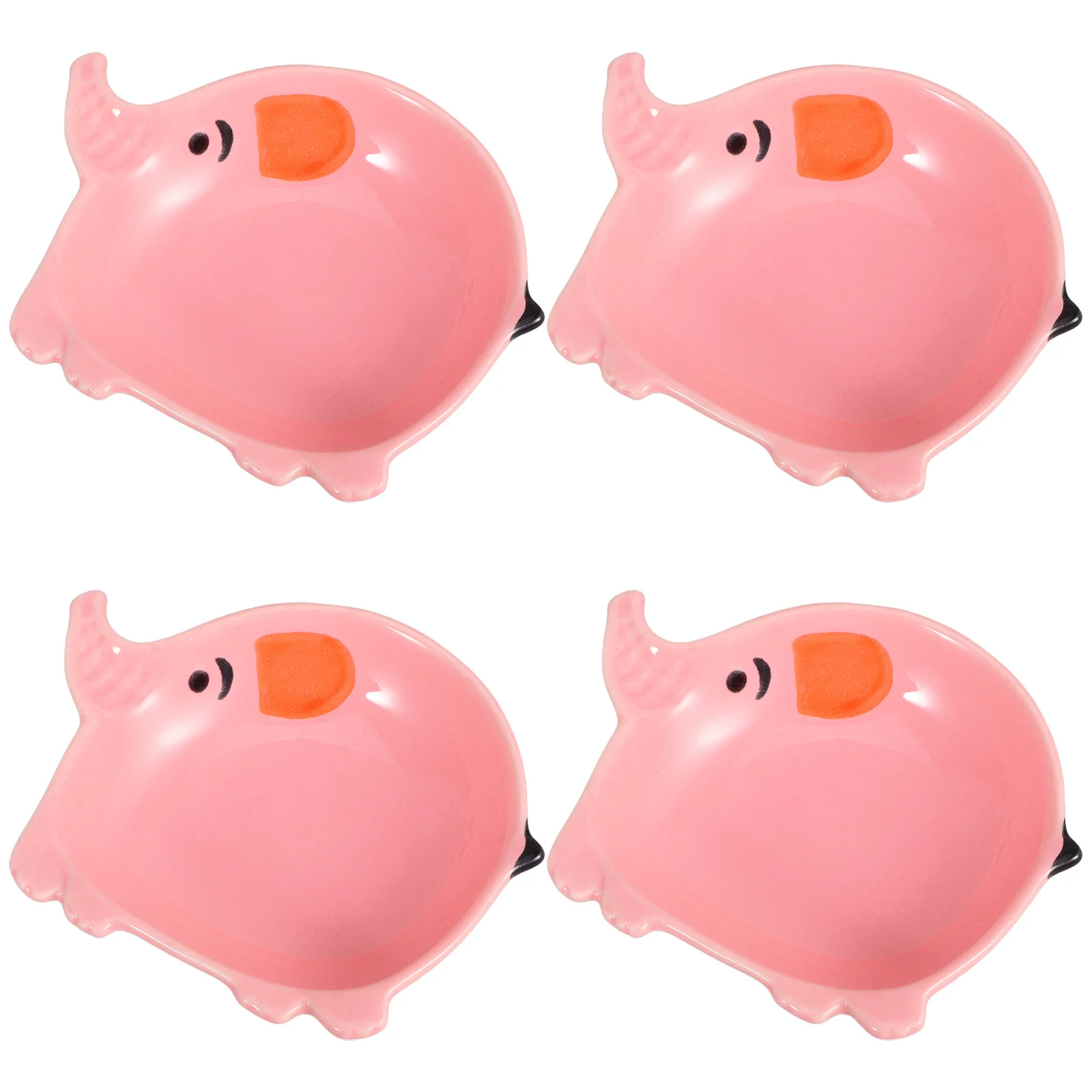 4Pcs Ceramic Elephant Tea Bag Holder Dish Creative Small Tray Snack Plate Decorative Tea Accessories Kitchen Decor 
4Pcs Ceramic Elephant Tea Bag Holder Dish Creative Small Tray Snack Plate Decorative Tea Accessories Kitchen Decor