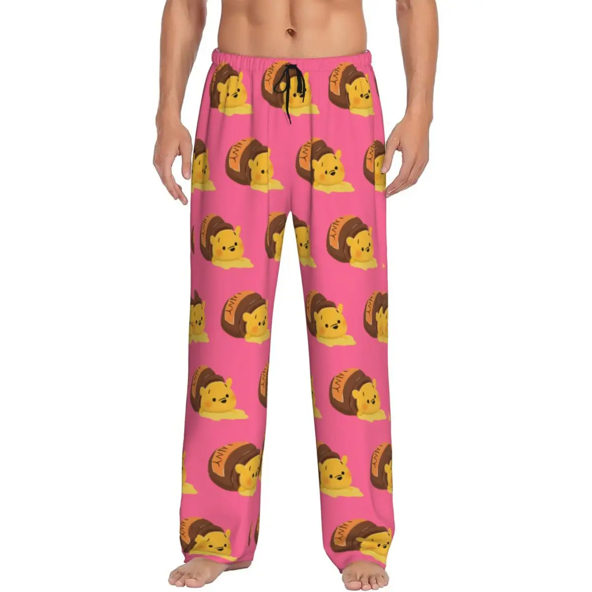 Custom Men's Winnie The Pooh Pajama Pants Printed Cute Cartoons Sleep Sleepwear Bottoms with Pockets
Custom Men's Winnie The Pooh Pajama Pants Printed Cute Cartoons Sleep Sleepwear Bottoms with Pockets