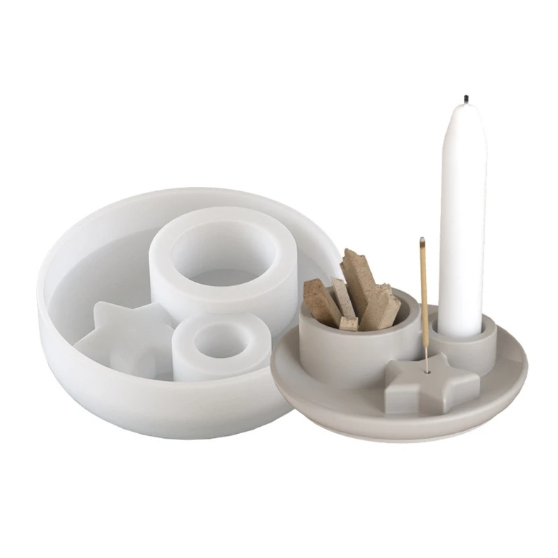 Star and Moon Silicone Mould for Candle Holders and Incenses Stands Reusable Materials for Home Decoration and Gifts
Star and Moon Silicone Mould for Candle Holders and Incenses Stands Reusable Materials for Home Decoration and Gifts