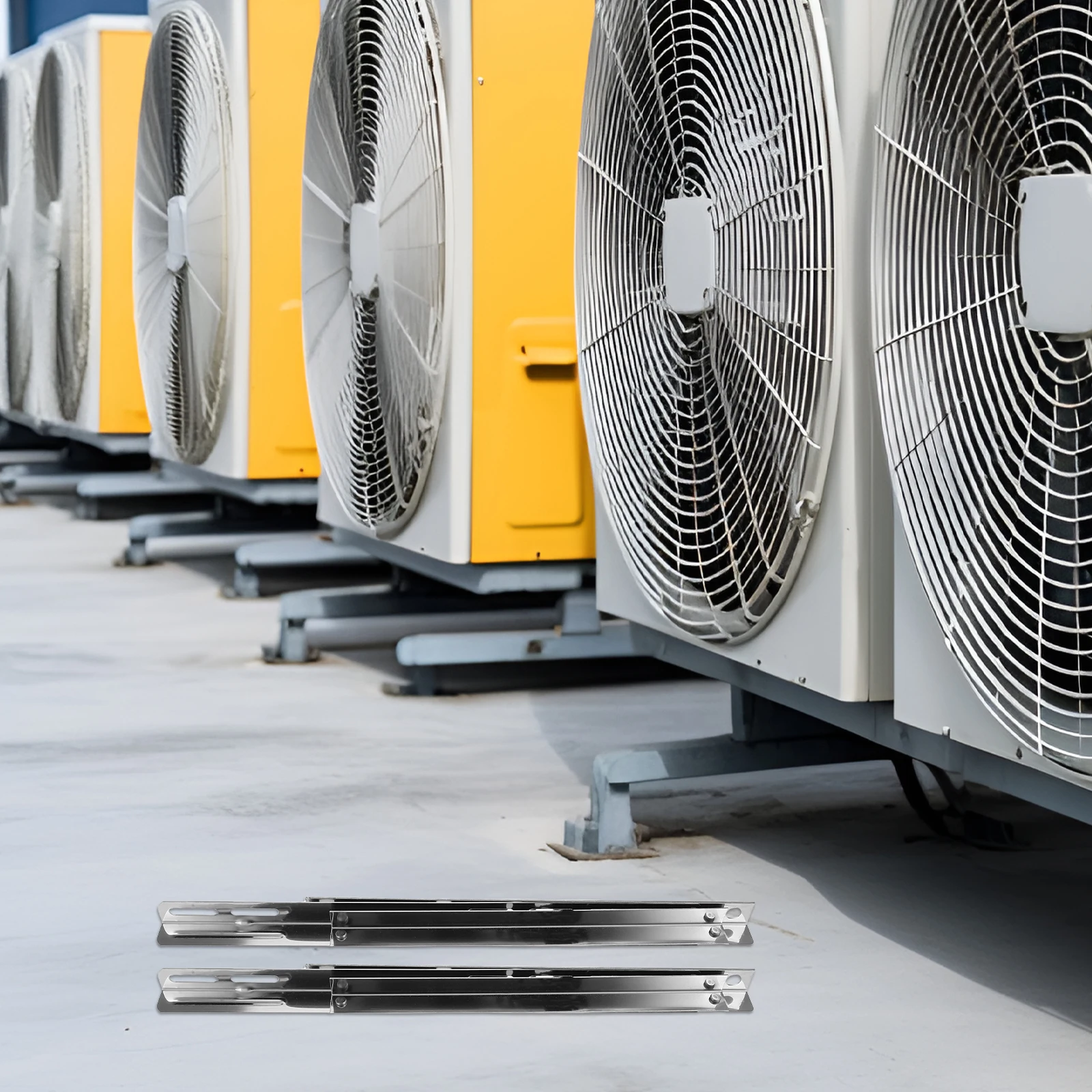 1Pair Outdoor Air Conditioner Installation Bracket Stainless Steel Strong Load Bearing Mounting Frame for Home External Unit
1Pair Outdoor Air Conditioner Installation Bracket Stainless Steel Strong Load Bearing Mounting Frame for Home External Unit