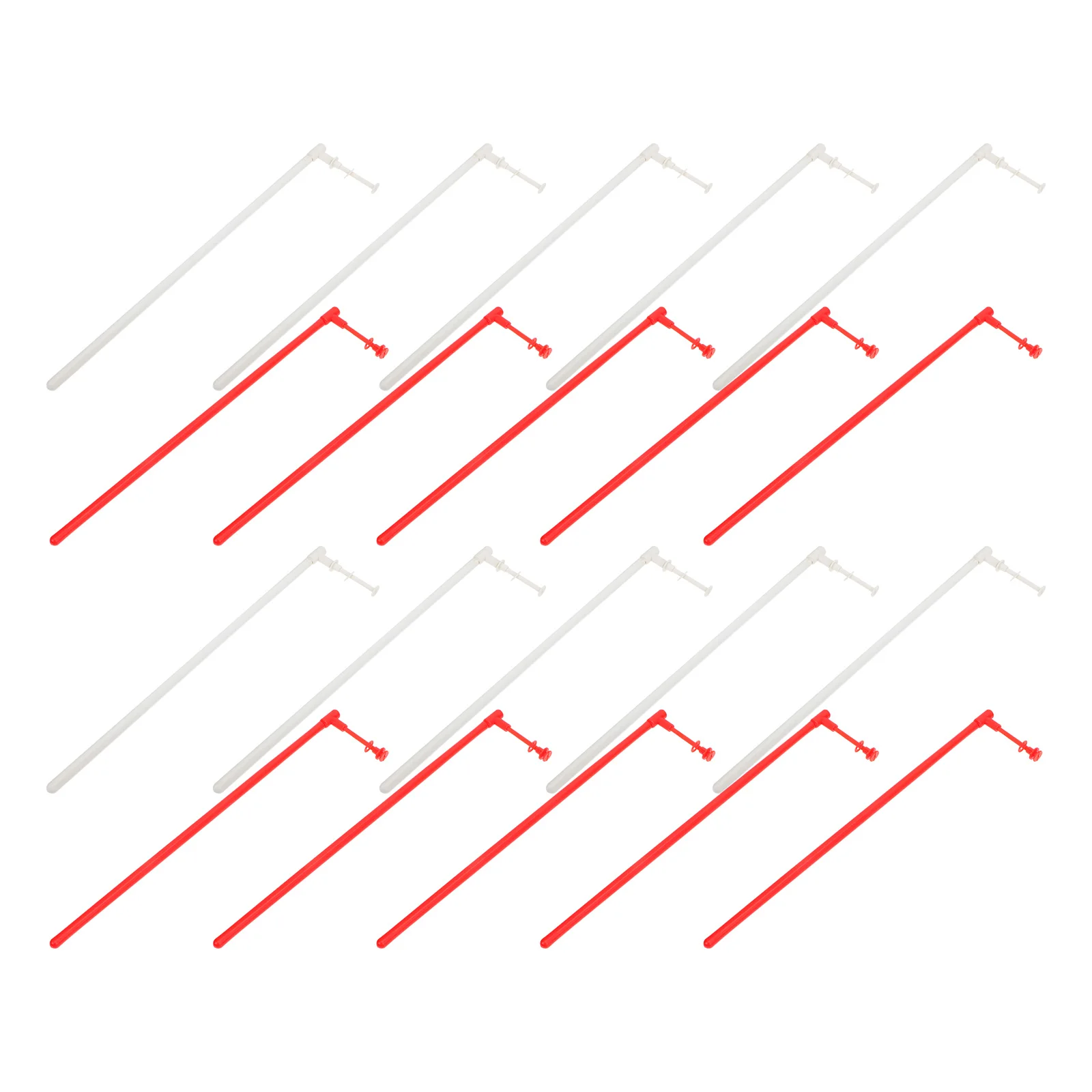 20 set Windmill Making Poles Solid Plastic DIY Craft Rods White Red Sets Safe Portable Clothesline Storage
20 set Windmill Making Poles Solid Plastic DIY Craft Rods White Red Sets Safe Portable Clothesline Storage