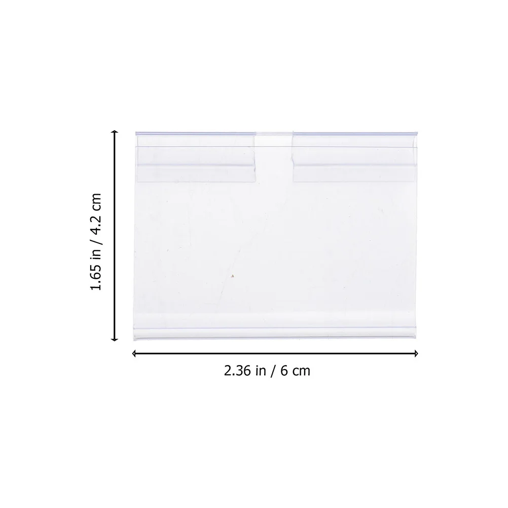 80Pcs PVC Sign Holder Stands Reusable Label Clips for Supermarket Shelf Display Price Tags Merchandise Signs Organizer
80Pcs PVC Sign Holder Stands Reusable Label Clips for Supermarket Shelf Display Price Tags Merchandise Signs Organizer