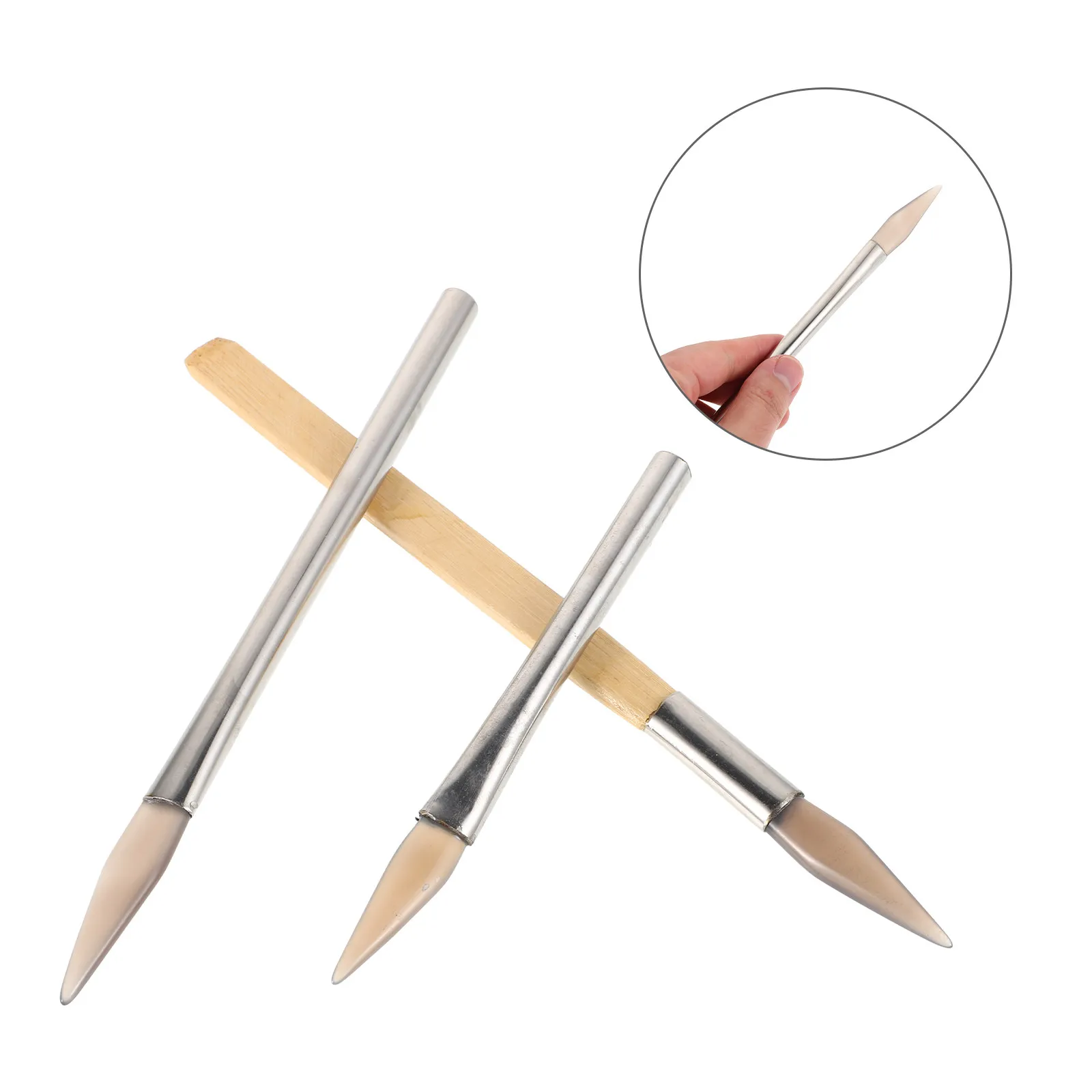 3Pcs Agate Burnisher Cutter with Ergonomic Handle Jewelry Making Tool for Polishing Shaping Gold Silver Rings Bracelets
3Pcs Agate Burnisher Cutter with Ergonomic Handle Jewelry Making Tool for Polishing Shaping Gold Silver Rings Bracelets