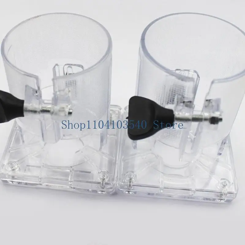 02DC Многоцелевой прозрачный защитный корпус для гравировального инструмента Уменьшает вибрацию Основание фрезы по дереву Легкая
02DC Многоцелевой прозрачный защитный корпус для гравировального инструмента Уменьшает вибрацию Основание фрезы по дереву Легкая