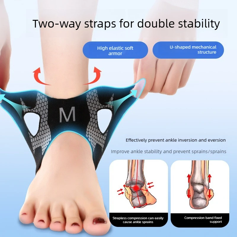 Adjustable Ankle Brace for Sports – Honeycomb Armor Technology Two-Way Straps – Prevent Sprains & Improve Stability – Men Women
Adjustable Ankle Brace for Sports – Honeycomb Armor Technology Two-Way Straps – Prevent Sprains & Improve Stability – Men Women