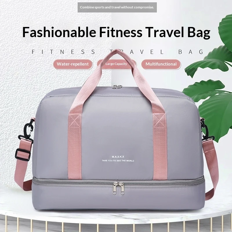 Спортивная сумка для йоги и фитнеса для женщин, дорожная сумка с отделением для обуви, большая вместимость, разделение на сухие и влажные отсеки, рюкзак для походов и хранения вещей для беременных
Спортивная сумка для йоги и фитнеса для женщин, дорожная сумка с отделением для обуви, большая вместимость, разделение на сухие и влажные отсеки, рюкзак для походов и хранения вещей для беременных