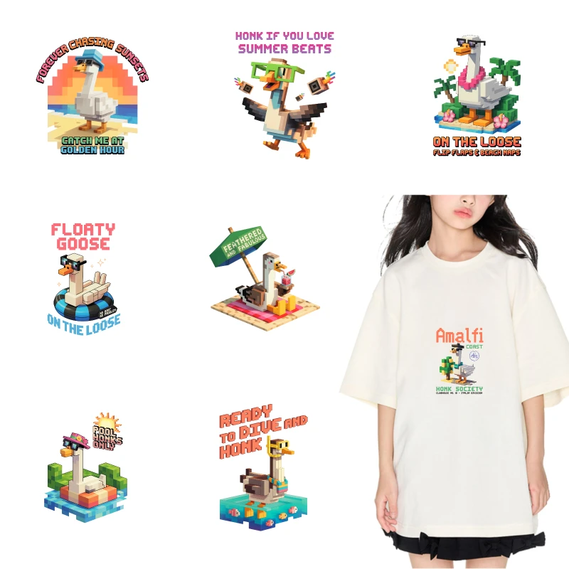 2PCS Amalfi Duck Summer Vibes iron on patches DTF Patches for clothes Iron-on transfers for clothing heat transfer sticker
2PCS Amalfi Duck Summer Vibes iron on patches DTF Patches for clothes Iron-on transfers for clothing heat transfer sticker