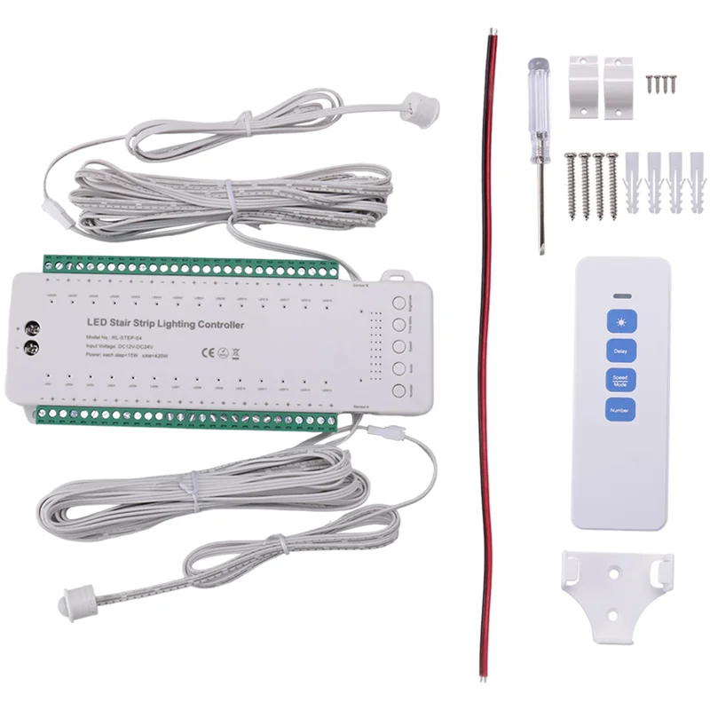 AF89-28CH Intelligent Sensor Stair Light Controller DC12V-DC24V Stair Step Light Controller LED Strip Dimmer
AF89-28CH Intelligent Sensor Stair Light Controller DC12V-DC24V Stair Step Light Controller LED Strip Dimmer