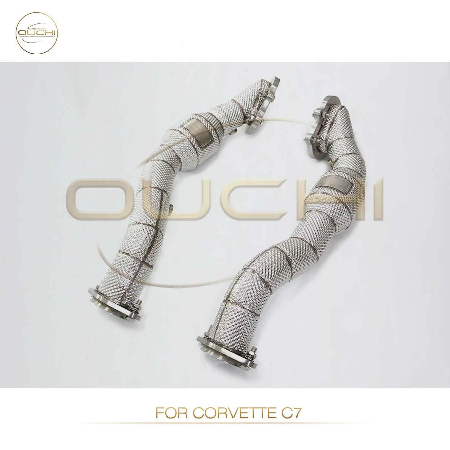 OUCHI Factory direct sales Stainless Steel Downpipe For Corvette C7 Automotive Performance Exhaust System
OUCHI Factory direct sales Stainless Steel Downpipe For Corvette C7 Automotive Performance Exhaust System